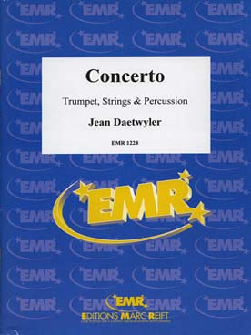 Illustration de Concerto pour trompette et cordes et percussion