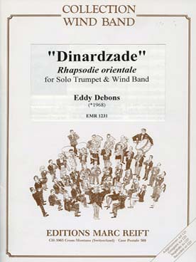 Illustration de Dinardzade pour trompette et orchestre à vents