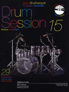 Illustration bourbasquet/gastaldin drum session 15+cd