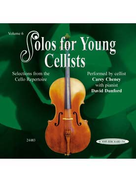 Illustration de SOLOS FOR YOUNG VIOLINISTS - Vol. 6 : CD