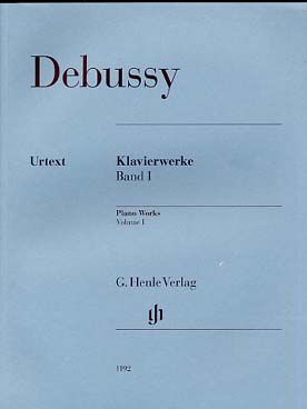 Illustration debussy oeuvres pour piano vol. 1