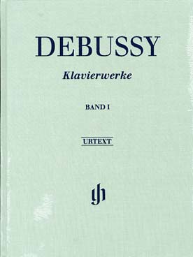 Illustration debussy oeuvres pour piano vol. 1 relie