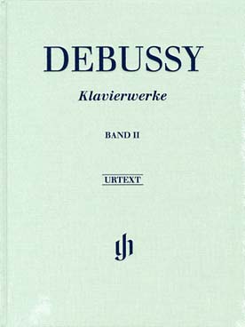 Illustration debussy oeuvres pour piano vol. 2 relie