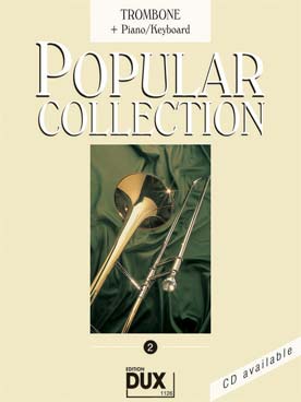 Illustration de POPULAR COLLECTION - Vol. 2 : trombone et piano
