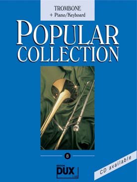 Illustration de POPULAR COLLECTION - Vol. 8 : trombone et piano