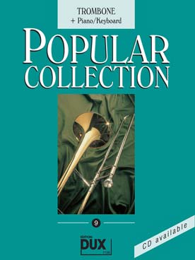 Illustration de POPULAR COLLECTION - Vol. 9 : trombone et piano