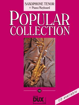 Illustration popular collection vol.10  sax tenor/pn