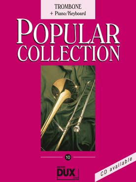 Illustration de POPULAR COLLECTION - Vol.10 : trombone et piano