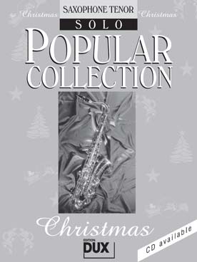 Illustration popular collection christmas sax ten