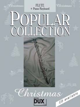 Illustration popular collection christmas flute solo