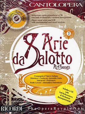 Illustration de ARIE DA SALOTTO - Vol. 2 : voix moyenne