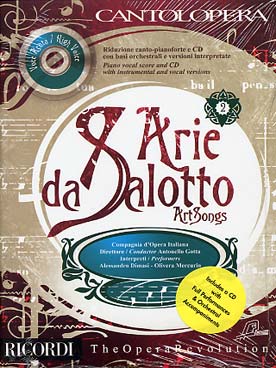 Illustration de ARIE DA SALOTTO - Vol. 2 : voix haute et piano