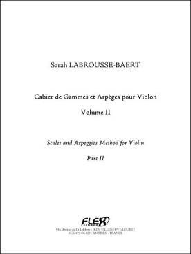 Illustration de Cahier de gammes et arpèges - Vol. 2