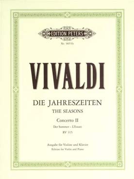 Illustration vivaldi 4 saisons op. 8/2 l'ete