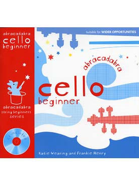 Illustration abracadabra cello debutant avec cd