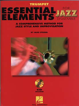 Illustration de ESSENTIAL ELEMENTS FOR JAZZ ENSEMBLE - Trompette avec carte téléchargement