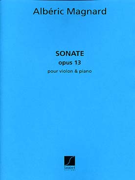 Illustration magnard sonate op. 13