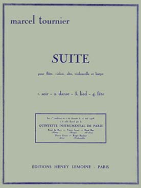 Illustration tournier suite op. 34