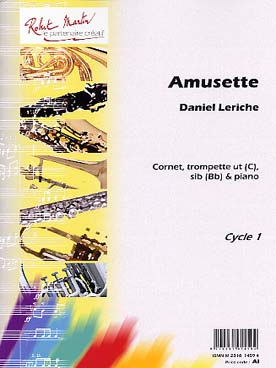 Illustration de Amusette pour trompette en si b ou ut