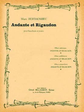 Illustration berthomieu andante et rigaudon