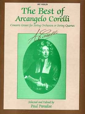 Illustration de The Best of Arcangelo Corelli - Violon 1