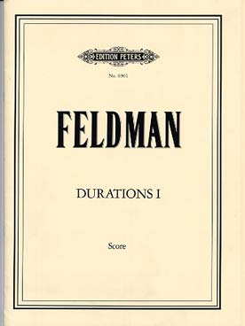 Illustration de Durations 1 pour flûte, violon, violoncelle et piano