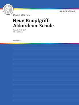 Illustration de Neue Knopfgriff Akkordeon Schule