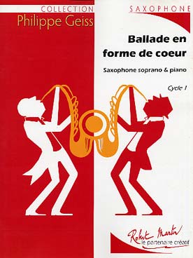 Illustration de Ballade en forme de cœur (saxo soprano)