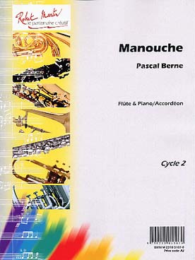 Illustration de Manouche pour flûte et piano ou accordéon