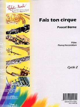 Illustration de Fais ton cirque pour flûte et piano ou accordéon