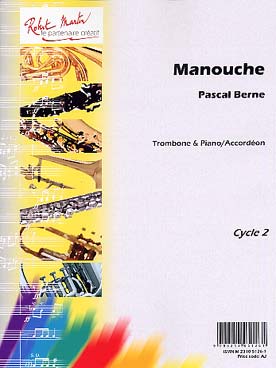 Illustration de Manouche pour trombone et piano ou accordéon