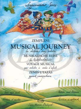 Illustration de Musical journey pour orchestre à cordes junior (V1, V2, V3, Vc et Cb)