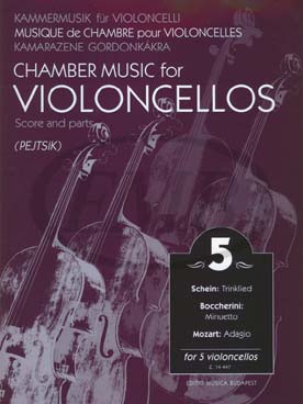 Illustration musique de chambre 4 violoncelles vol 5