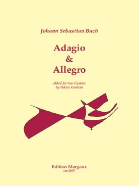 Illustration de Adagio et allegro de la sonate en sol M pour violon et clavecin (tr. Koshkin)