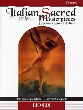 Illustration italian sacred masterpieces soprano