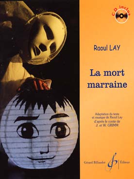 Illustration de La Mort Marraine d'après le conte des frères Grimm Monstres et bouts de chandelles, à partir de 4 ans