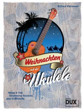 Illustration weihnachten mit der ukulele : 40 noels