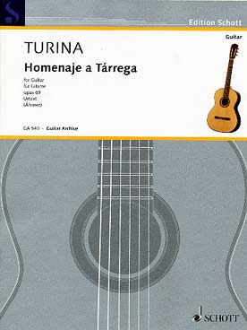 Illustration turina hommage a tarrega op. 69
