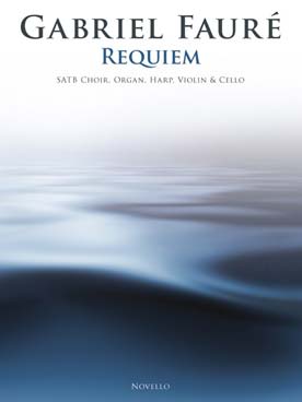 Illustration de Requiem op. 48 pour chœur SATB, orgue, violon, violoncelle, harpe
