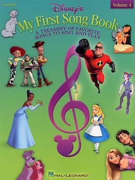 Illustration disney my first songbook vol. 4