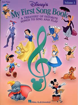 Illustration disney my first songbook vol. 3