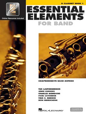 Illustration de ESSENTIAL ELEMENTS FOR BAND : a comprehensiv band method with EEi - Vol. 1 : clarinette si b