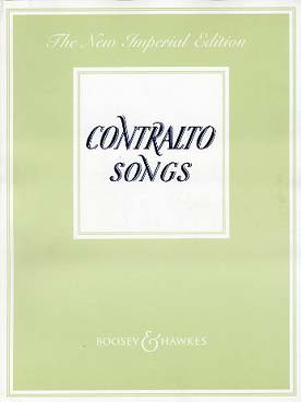 Illustration de New Imperial Edition - Contralto songs