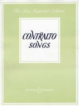 Illustration new imperial edition contralto songs