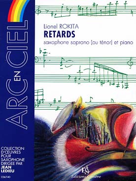 Illustration de Retards pour saxophone soprano (ou ténor) et piano