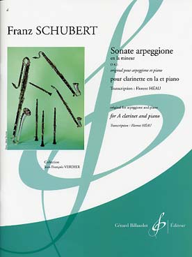 Illustration schubert sonate arpeggione d 821 la min