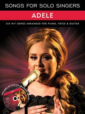 Illustration adele songs for solo singers + cd