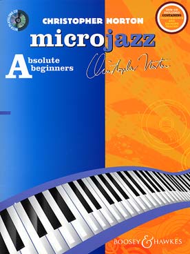 Illustration de Microjazz avec CD écoute et play-along - Absolute beginners (Level 1, avec accompagnement 2e piano)