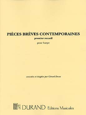 Illustration de PIECES BREVES CONTEMPORAINES - Vol. 1 : Castérède, Damase, Devos, Dubois et Tournier