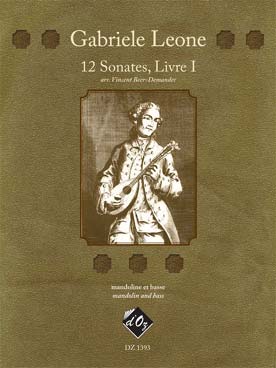 Illustration de 12 Sonates pour mandoline et basse - Vol. 1 : 6 sonates